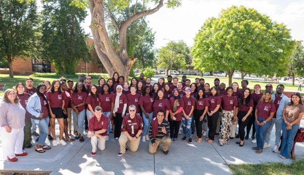 The NMSU Peer Mental Health Advocate Program at their cohort meeting on Oct. 6, 2023. Photo courtesy of Josh Bachman.