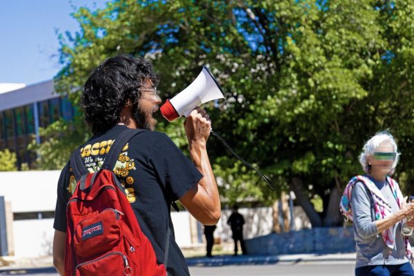 UPDATE: Pro-Palestinian rally unifies members of NMSU community, pushes for ceasefire and disclosure of university funding 