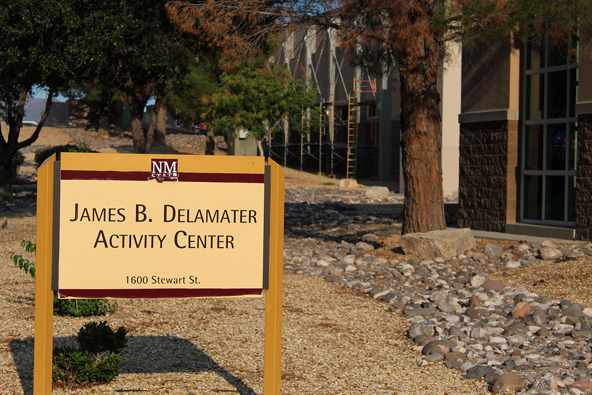 Construction on the James B. Delamater Activity Center is underway. Sept 11. 2024.  