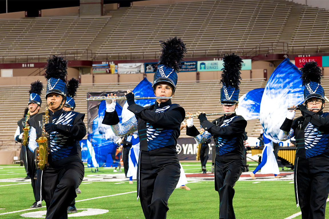 NMSU hosted the Bands Of America championship on Sept. 21, 2024.