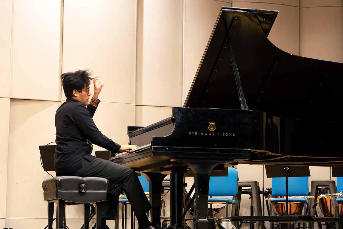 Heriberto Ramírez Miguel performs selections from Chopin’s “Twelve Études, Op. 25”. Sept. 22, 2024.  