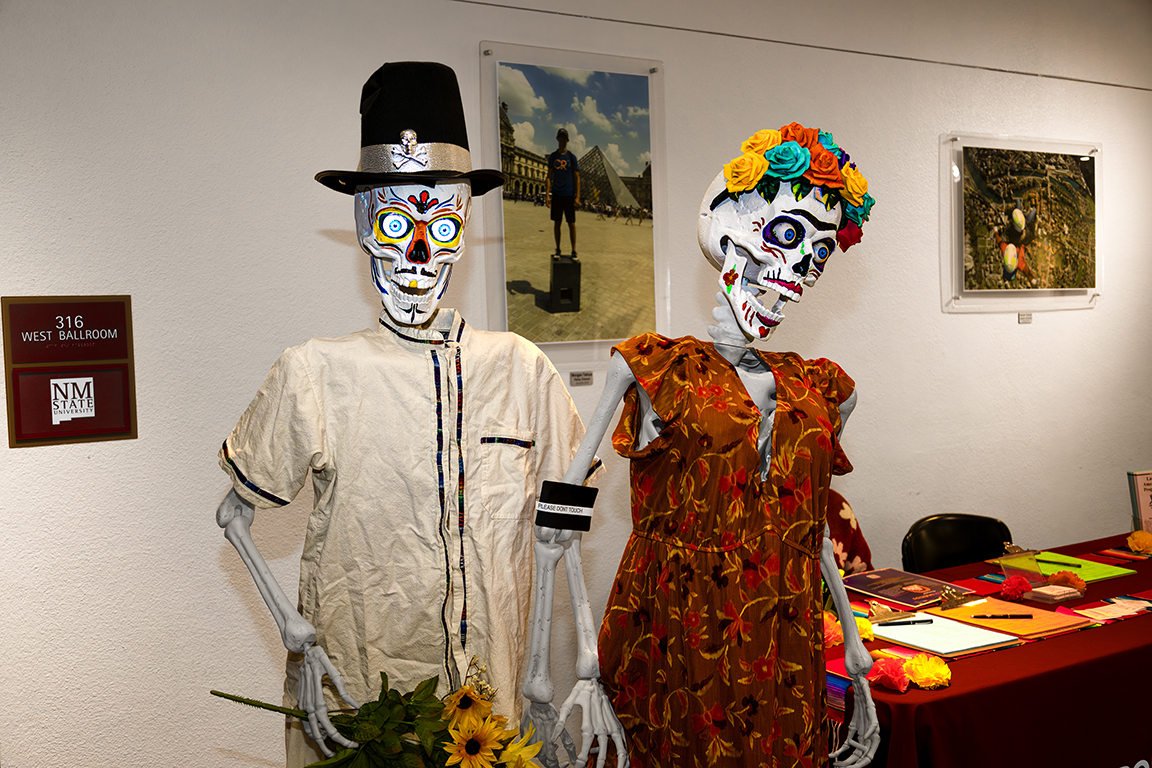 The Latin American Programs hosted a Día De Los Muertos community ofrenda on Monday, Nov. 4, 2024. 