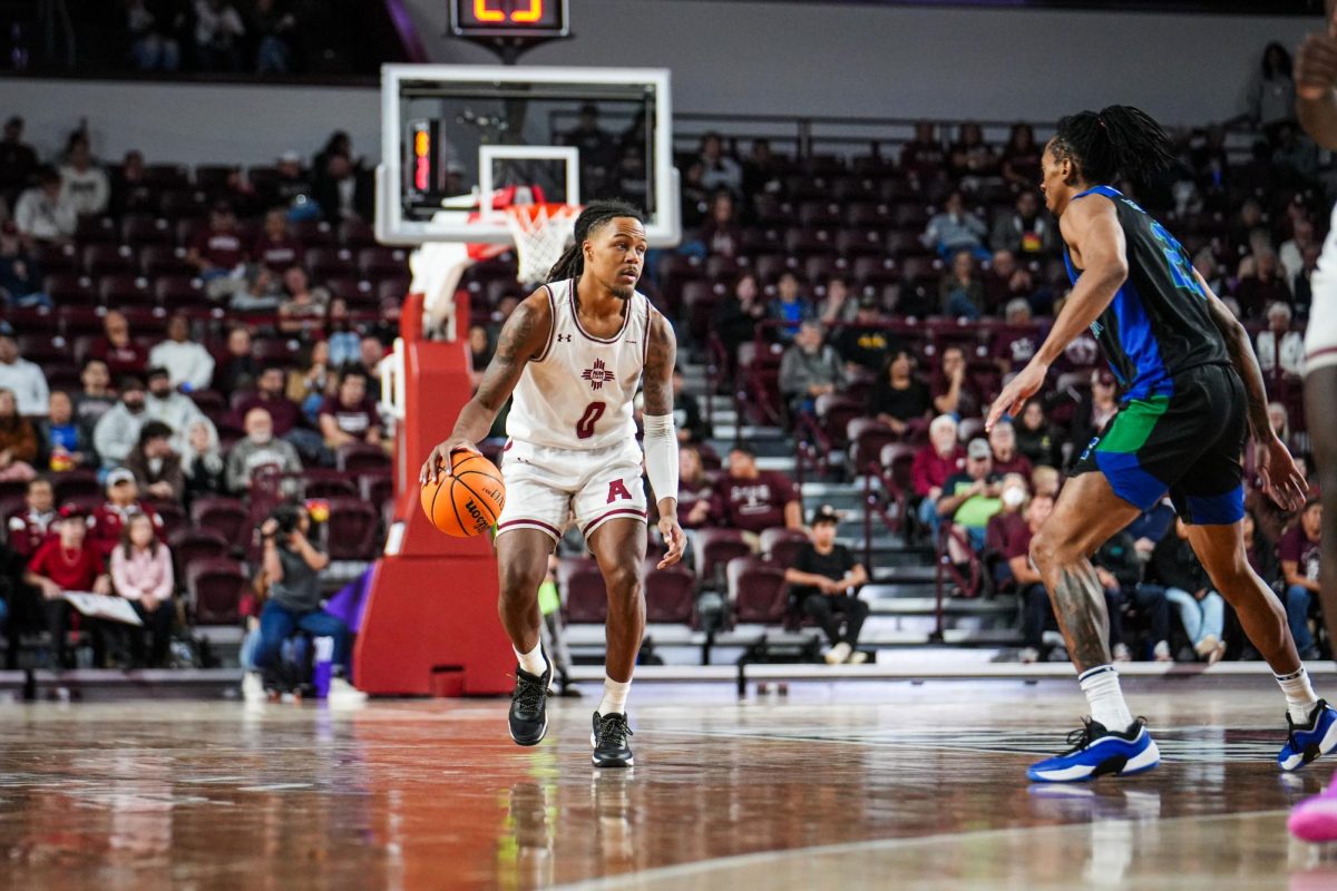 Photo courtesy of Emilio Garcia, NMSU Athletics. Oct. 31, 2024.