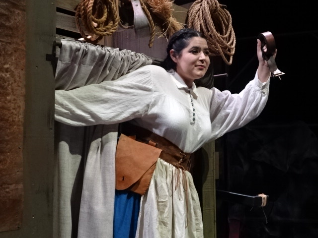 Athena McPeake starred as Mother Courage. Photo courtesy of Nichole Hamilton.