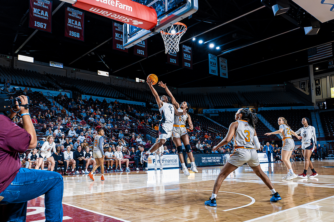 Guard Molly Kaiser scored 32 points against the UTEP Miners on Jan. 11, 2025.