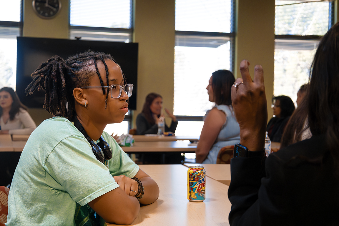 NMSU community members met in the American Indian Student Center for the Social Advocacy Luncheon on Feb. 5, 2025. 