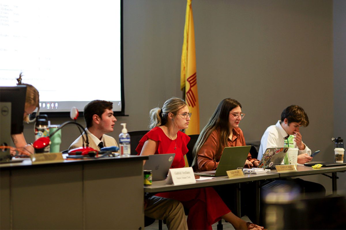 ASNMSU Senate convenes to discuss student affairs and campus initiatives on Feb. 6, 2025. 