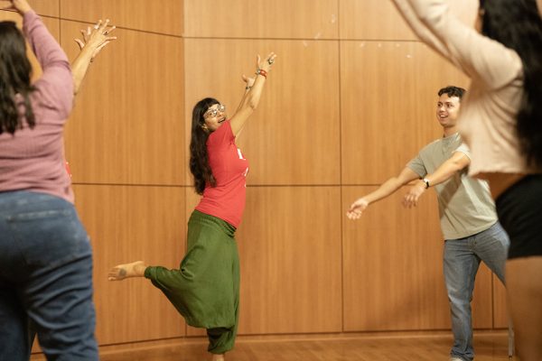  Paola Ramirez workshop led by Latin American Programs in Corbett Auditorium Sept. 22, 2025