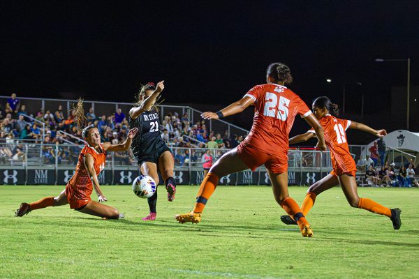 The NMSU Aggies and the Sam Houston Bearkats tied 2-2 on Sep. 20, 2025.