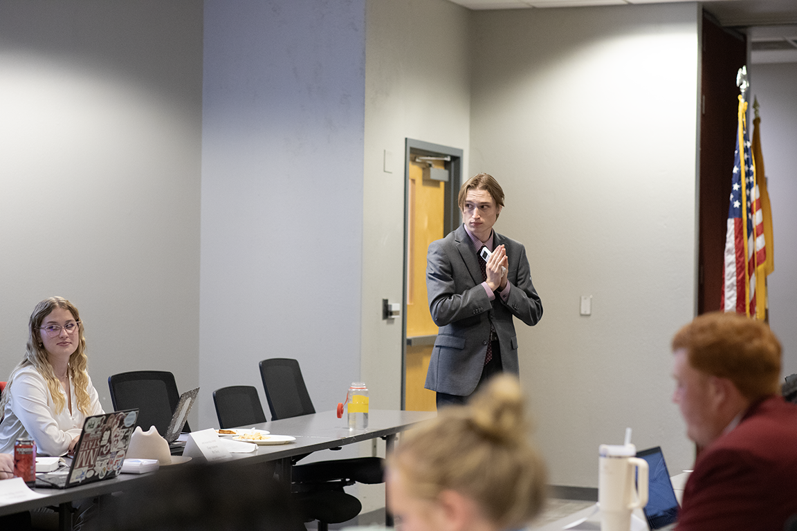Gage Anderson presenting bill 67 September 5, 2025 