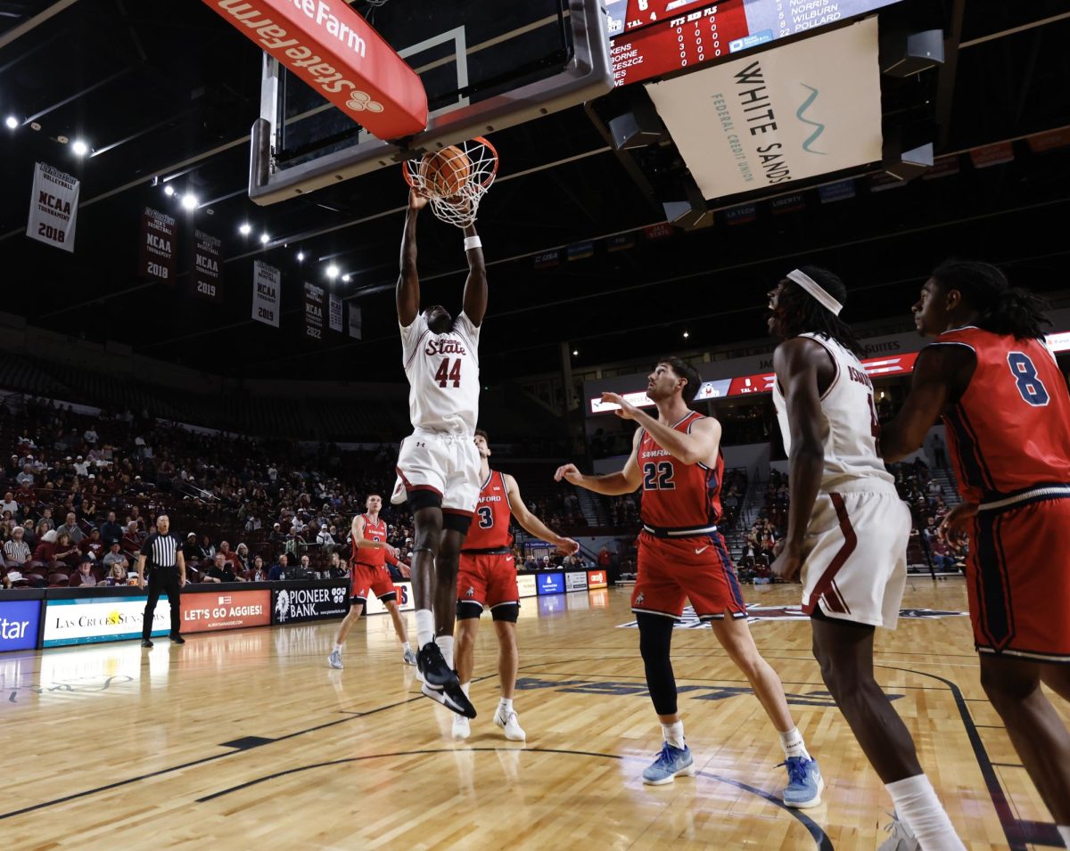 Photo courtesy of NMSU Athletics.